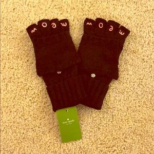 Kate spade meawww gloves